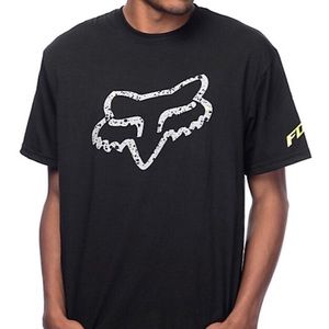 Men’s Fox Tech Golden Out Tech Black T-Shirt